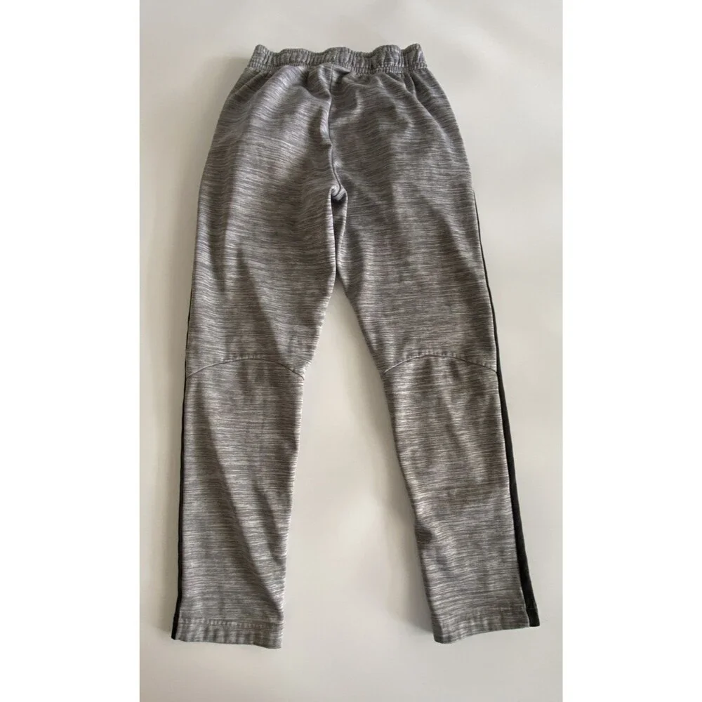 Nike Dri-FIT Boys Large Gray Straight Leg Sweatpants Athletic Joggers - Picture 2 of 13